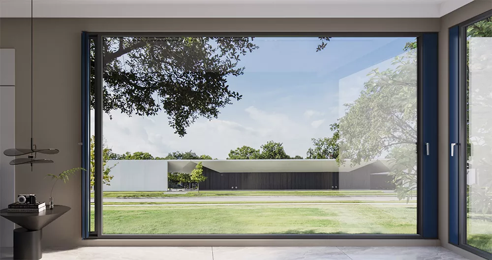 หน้าต่างอะลูมิเนียมระบายอากาศขนาดเล็กที่เป็นนวัตกรรมใหม่สำหรับอาคารพักอาศัยและอาคารพาณิชย์สมัยใหม่