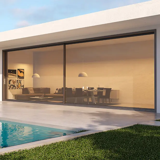 ประตูบานเลื่อนลิฟท์หนัก