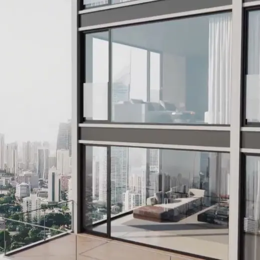 หน้าต่างบานเลื่อนแรงดันด้านข้าง